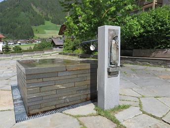 Fountain St. Jakob Weißenbach church