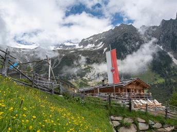 Rußbach Alm hut